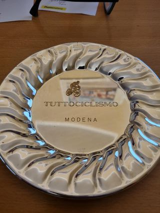 Piatto Silver Plated Tuttociclismo Modena