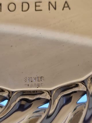 Piatto Silver Plated Tuttociclismo Modena