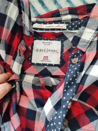 Camisas Bershka cuadros
