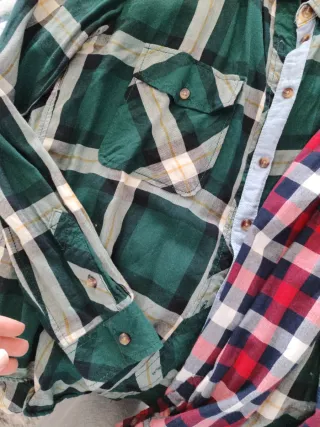 Camisas Bershka cuadros