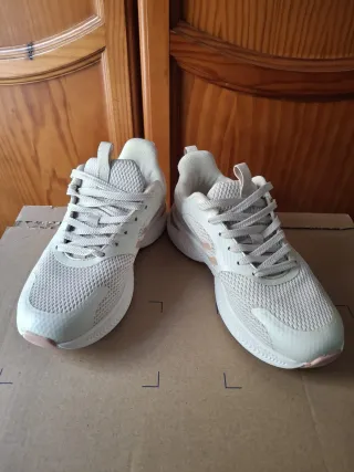 Zapatillas Deportivas Mujer Venus Beige