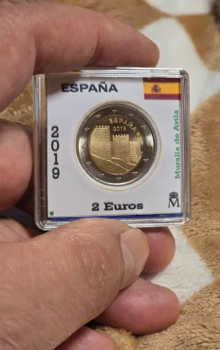 2 Euros España 2019 Muralla Ávila SC