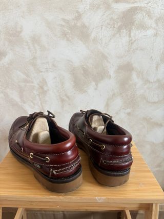 Zapatos náuticos Snipe hombre marrones