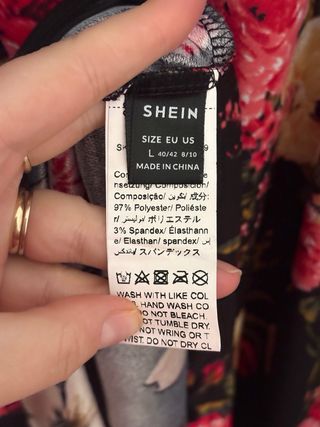 Abito donna con stampa floreale