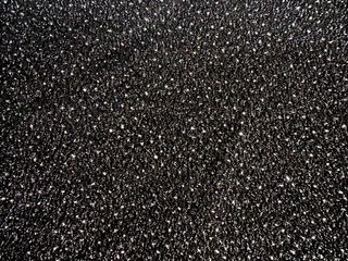 Top ba&sh negro brillante