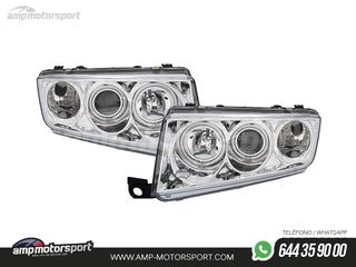 FAROS DELANTEROS OJOS DE ANGEL CCFL PARA SKODA FABIA