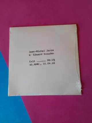 Vinilo Jean Michel Jarre & Edward Snowden