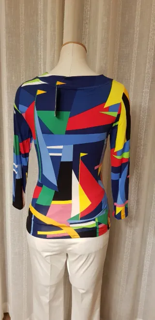 Top Cruzado Ralph Lauren Talla S