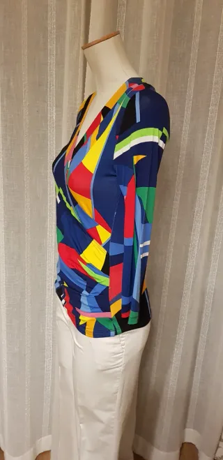 Top Cruzado Ralph Lauren Talla S