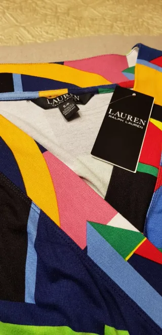 Top Cruzado Ralph Lauren Talla S
