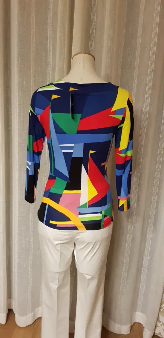 Top Cruzado Ralph Lauren Talla S