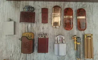 Lote de 10 mecheros vintage