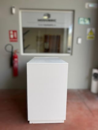 Mostrador profesional blanco