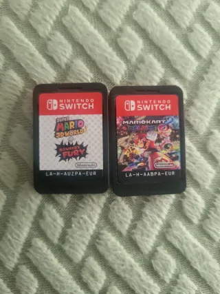 Lote 2 Juegos Nintendo Switch Mario