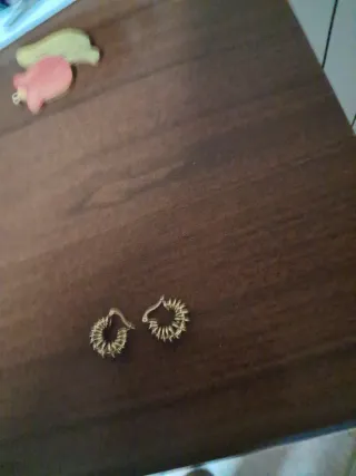 Orecchini cerchio dorati