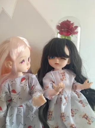 Pareja Muñecas BJD con caras muy bonitas
