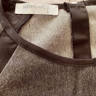 Vestido sin mangas gris  Talla L