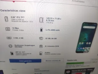 Xiaomi Mi A2 Lite Negro