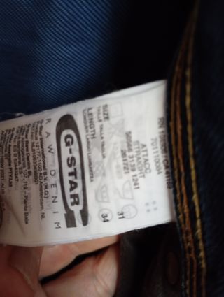 Pantalón Vaquero G-Star RAW Azul