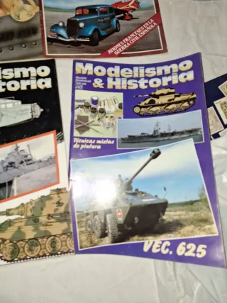 Lote 11 Revistas Modelismo e Historia Años 70