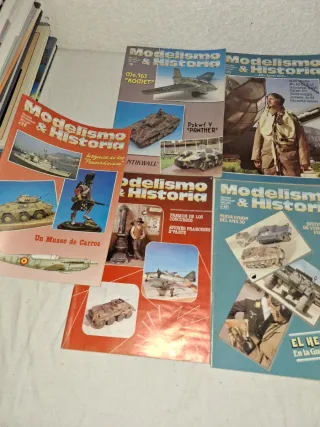 Lote 11 Revistas Modelismo e Historia Años 70