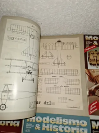 Lote 11 Revistas Modelismo e Historia Años 70