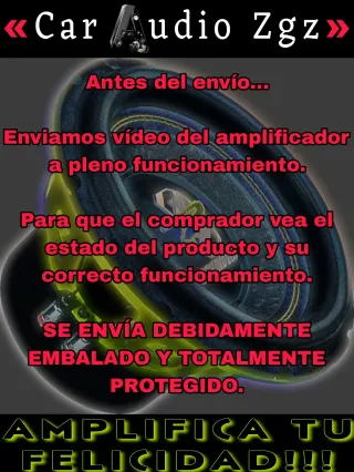 MACROM 42.15 AMPLIFICADOR CAR AUDIO