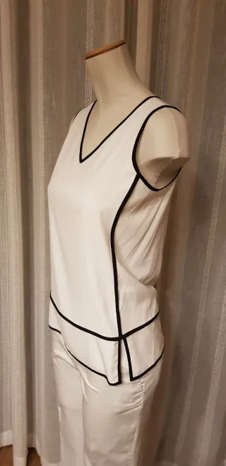 Top Calvin Klein Blanco Talla XS