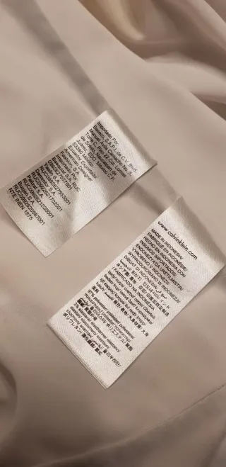 Top Calvin Klein Blanco Talla XS