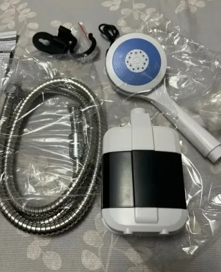 Ducha portátil con bomba