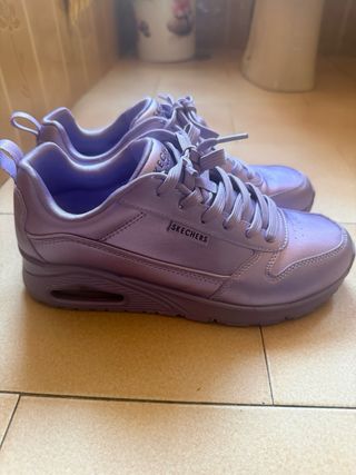Zapatillas Skechers Moradas