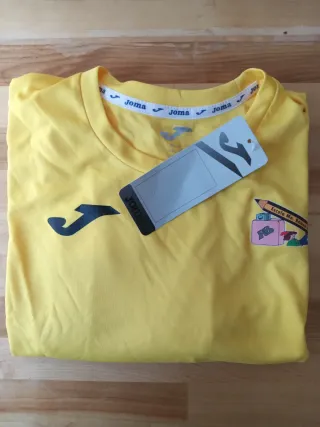Camiseta Joma Manga Larga Amarilla