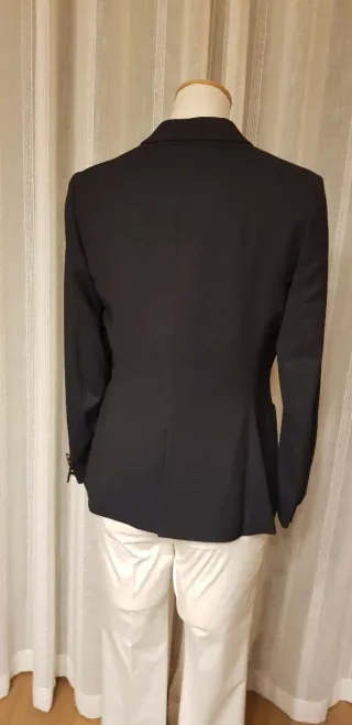 Blazer Massimo Dutti T40 Azul Marino