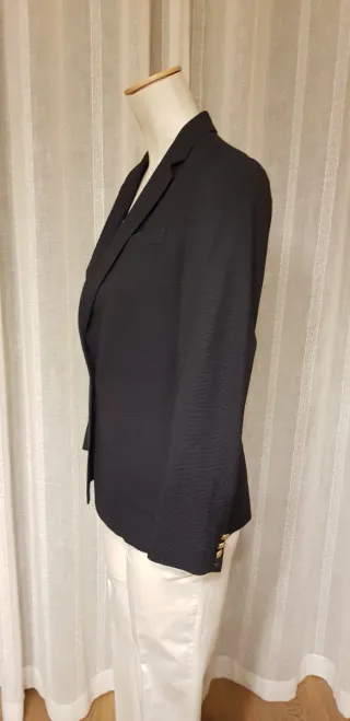 Blazer Massimo Dutti T40 Azul Marino