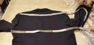 Blazer Massimo Dutti T40 Azul Marino