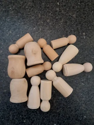 Figuras de madera (juguete montessori)