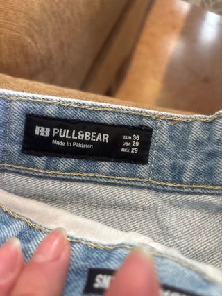 Bermuda vaquera chico Pull&Bear Un solo uso