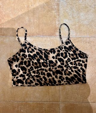 Top estampado leopardo