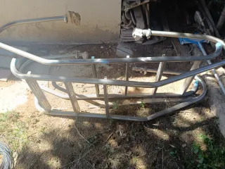 Escalera Piscina Metal y Plástico