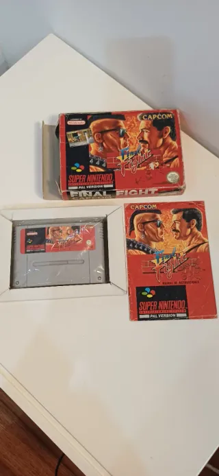 Final Fight - Super Nintendo SNES PAL CIB