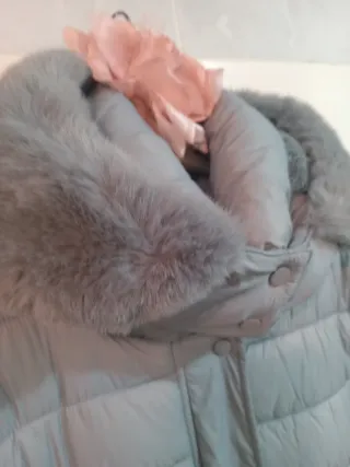 Anorak nuevo azul bb