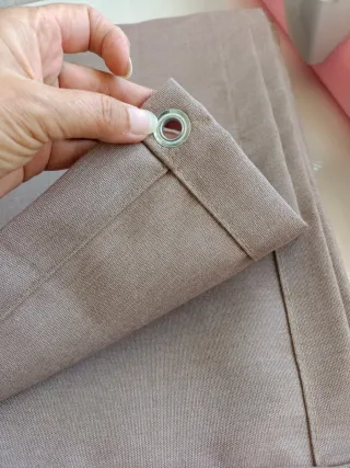 Lona de toldo con anillas