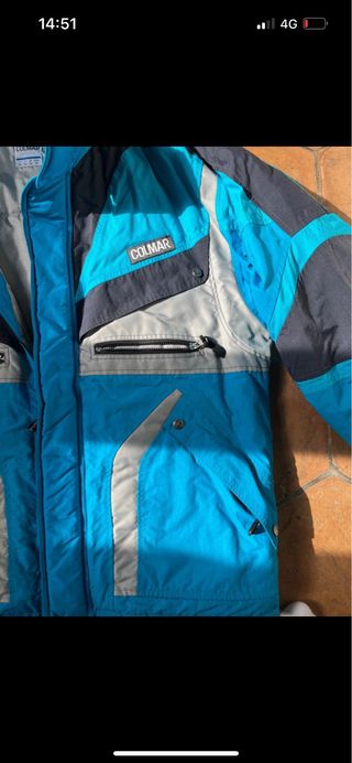 Giacca da scii Colmar azzurra