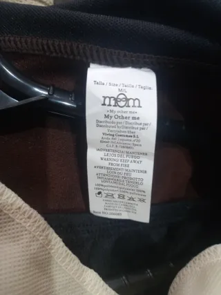 Traje Steampunk Carnaval Marrón Multicolor