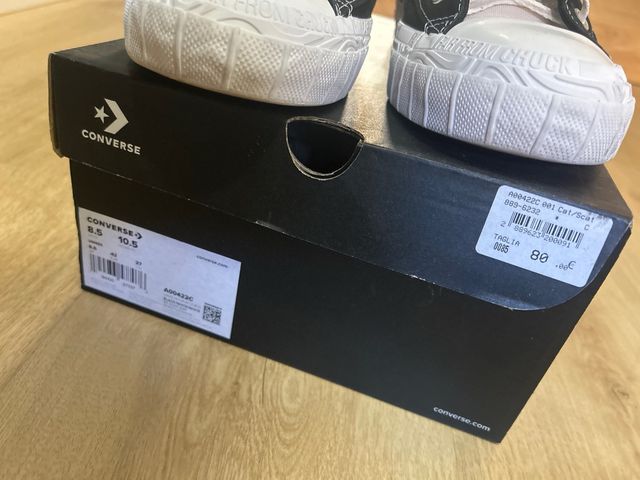 Converse Chuck Taylor Negras y Blancas