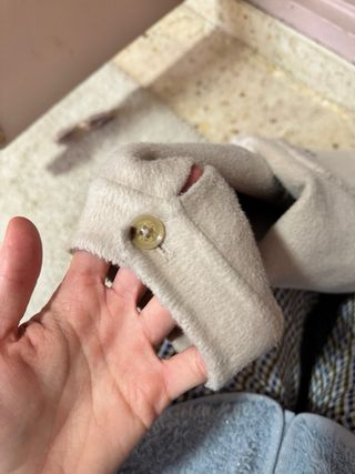 Chaqueta Zara Niña Beige