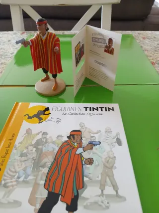 Figura Tintín 105 Chiquito Colección Oficial