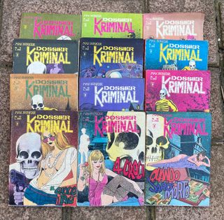 12 Fumetti Dossier Kriminal
