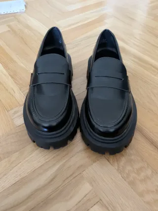 Mocasines H&M Mujer Negros