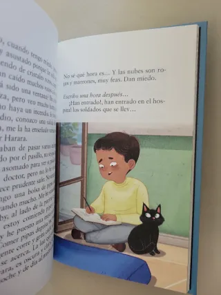 El niño del gato